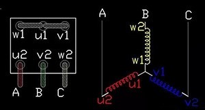 防爆電機(jī)結(jié)構(gòu)圖解及接線實物圖